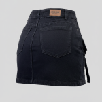 Falda Negra Jeans