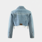 Chaqueta Crop Azul DENIM