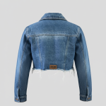 Chaqueta Crop Azul DENIM