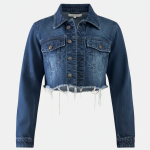 Chaqueta Crop Azul DENIM