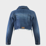 Chaqueta Crop Azul DENIM