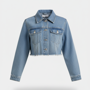 Chaqueta Crop Azul DENIM